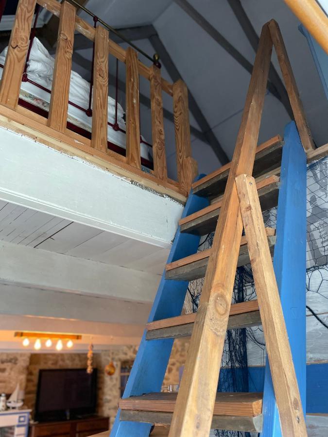 Authentique Maison De Pecheur Au Coeur D'Un Hameau Crozon Esterno foto
