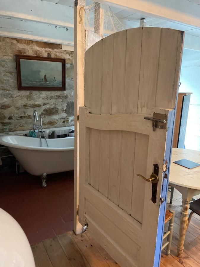 Authentique Maison De Pecheur Au Coeur D'Un Hameau Crozon Esterno foto