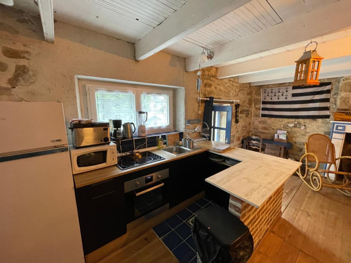 Authentique Maison De Pecheur Au Coeur D'Un Hameau Crozon Esterno foto